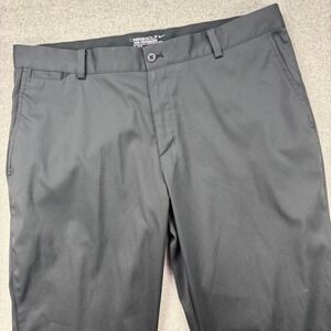 Nike Dri-FIT Victory Golf Pants Mens‎ 35x30 Black  Tour Performance Straight Leg